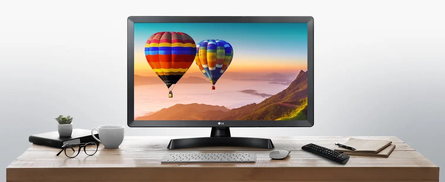 lg 24TN510S monitor przod